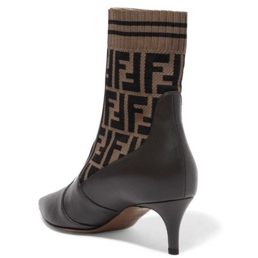 FENDI Leather ankle boots - image 2