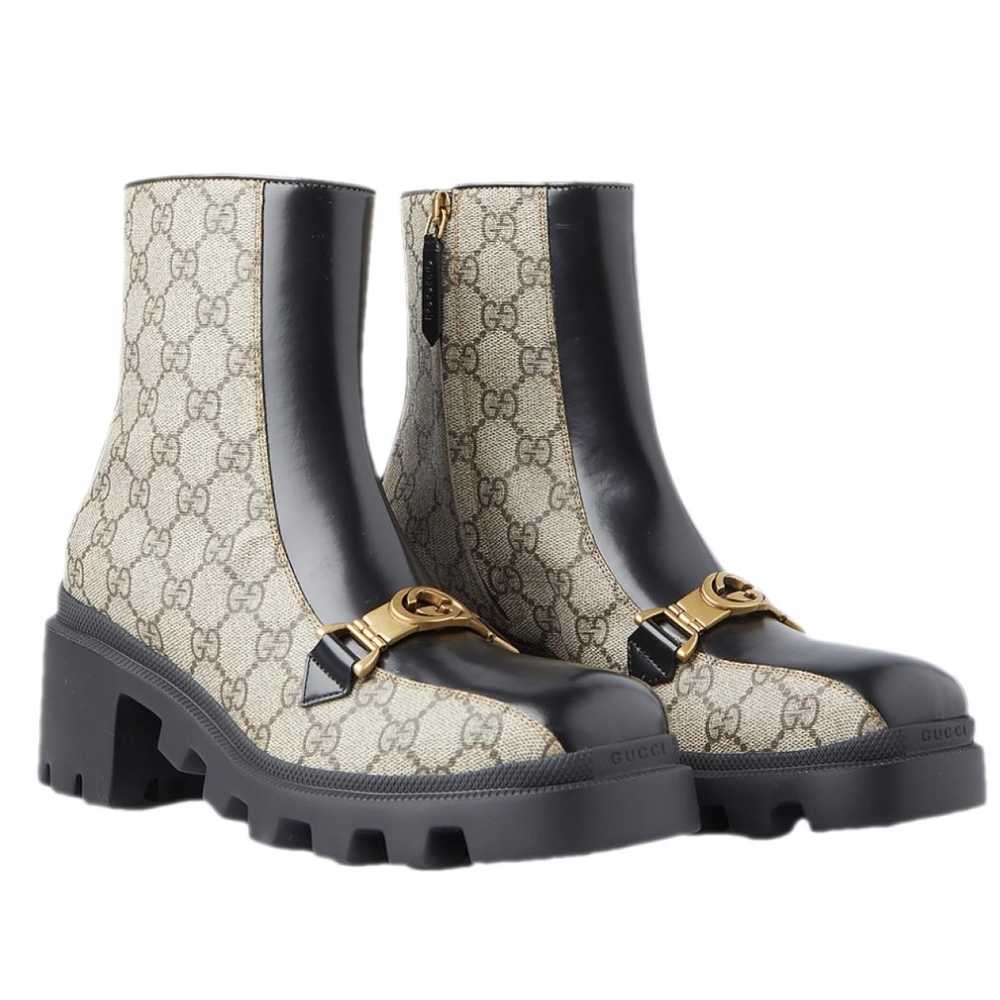 GUCCI Leather boots - image 1