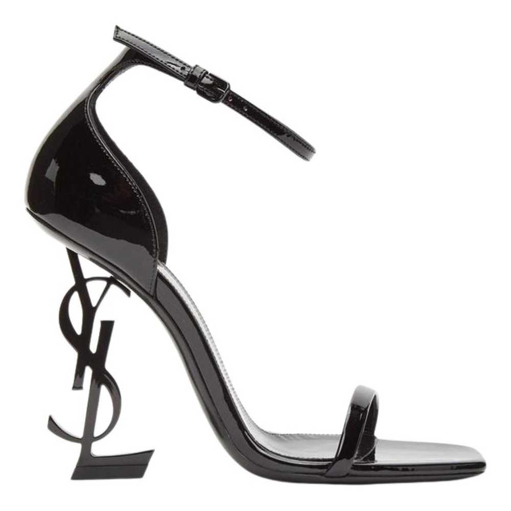SAINT LAURENT Opyum leather heels - image 1