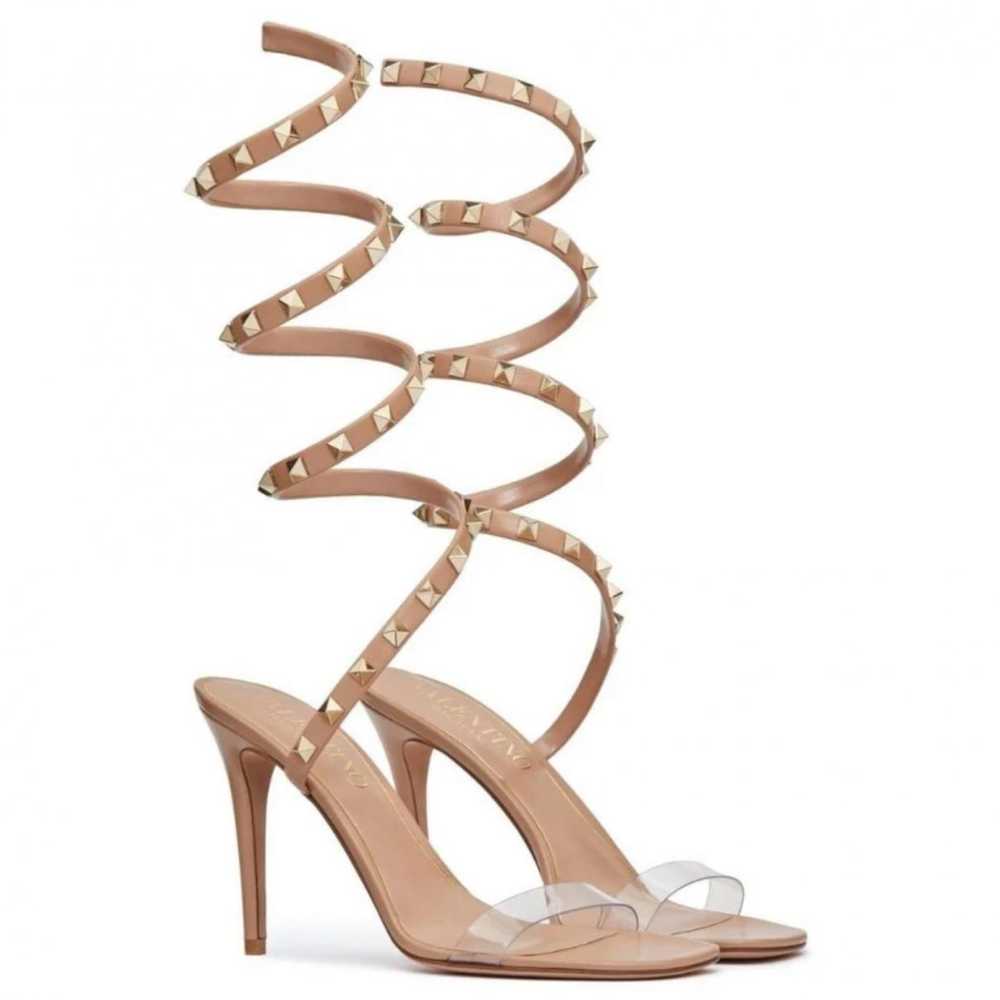 Valentino Rockstud leather heels - image 2