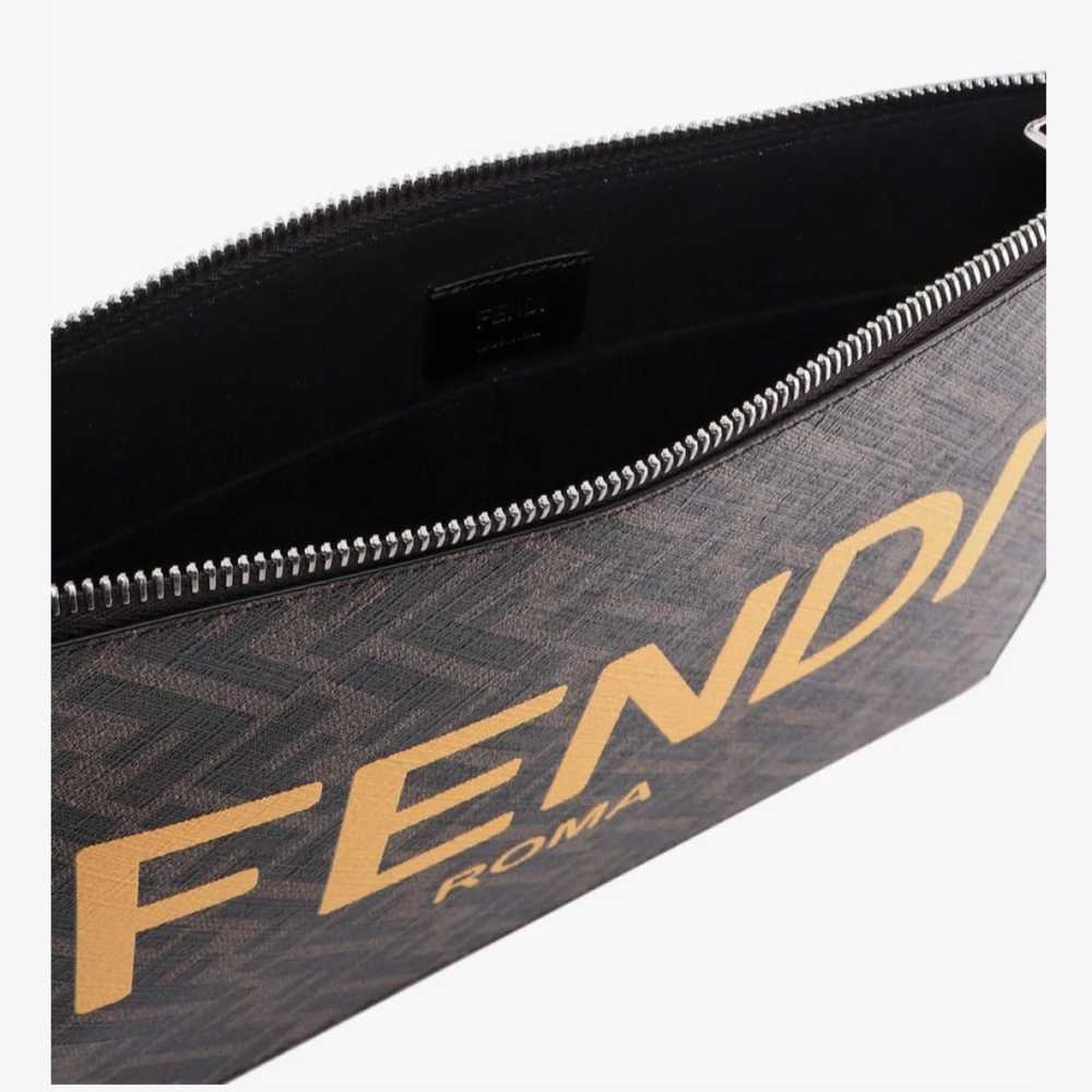 FENDI Leather clutch bag - image 3