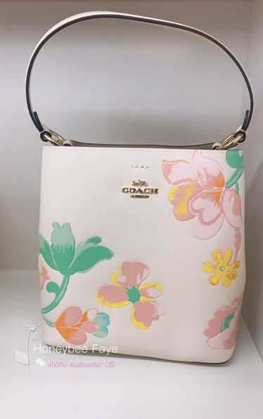 Coach Town Bucket Bag With Dreamy Land Floral Prin