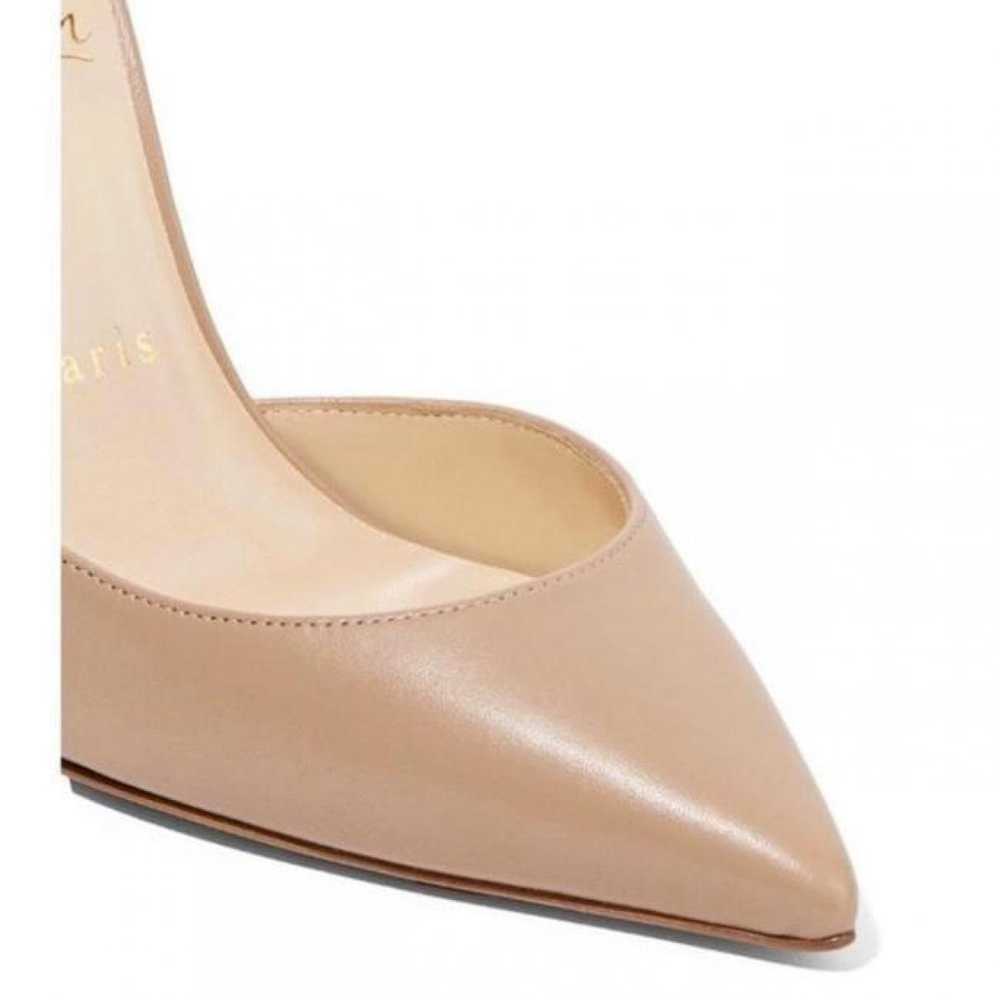 Christian Louboutin Iriza leather heels - image 3