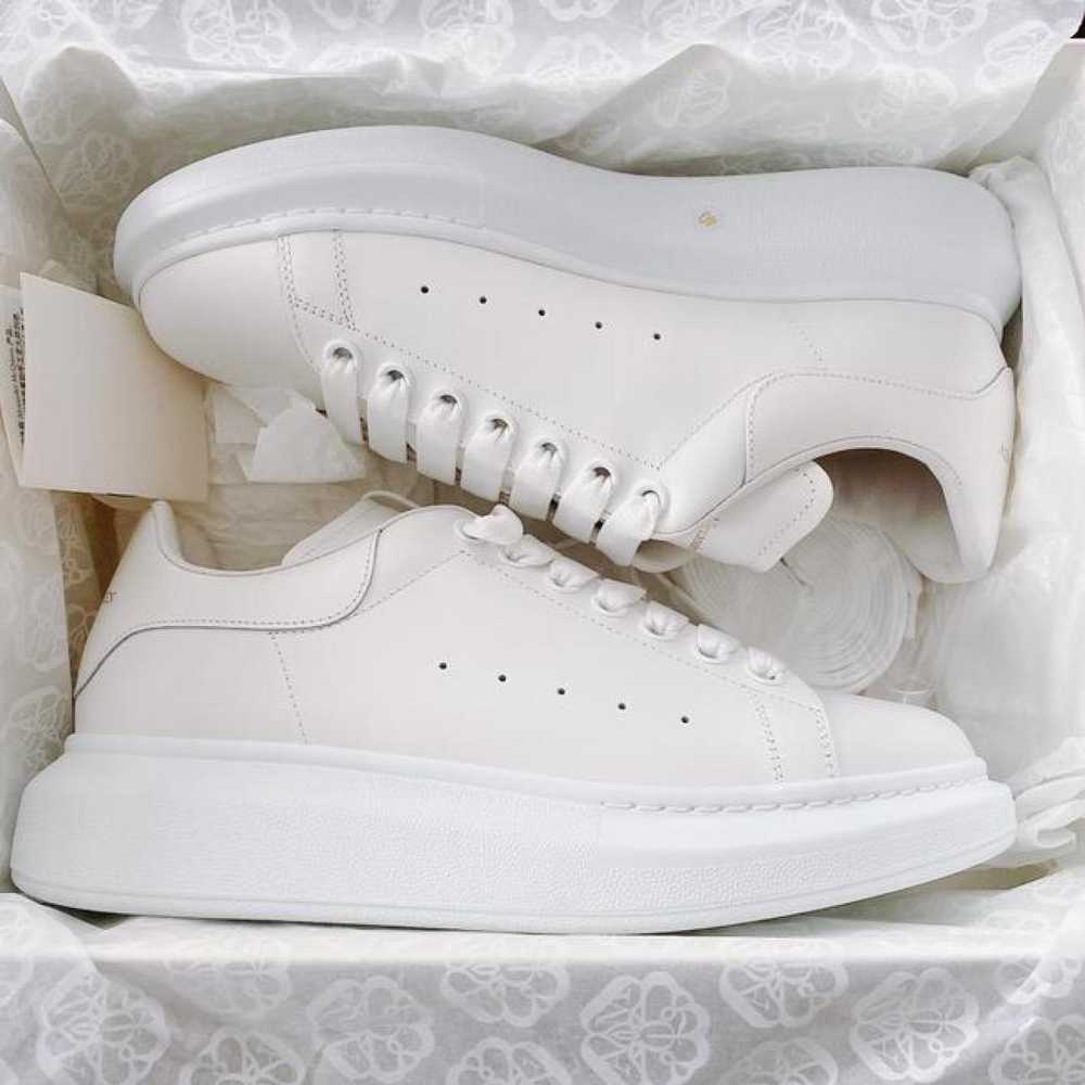 Alexander McQueen Oversize leather trainers - image 4