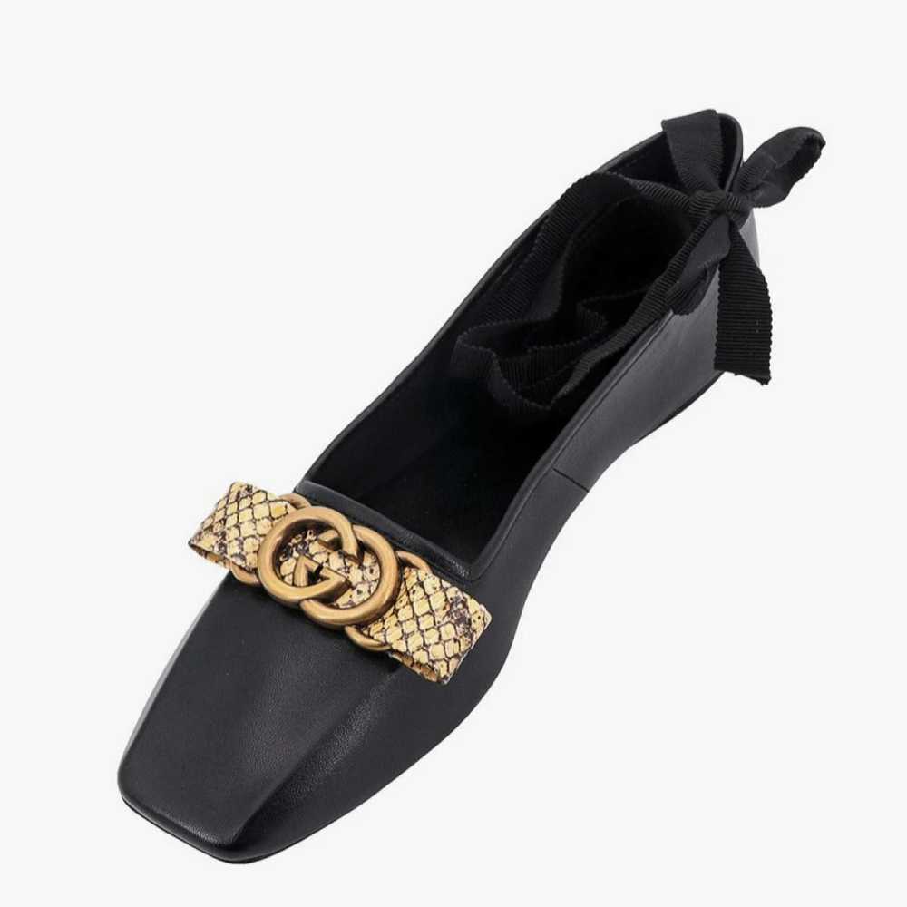 GUCCI Leather ballet flats - image 2