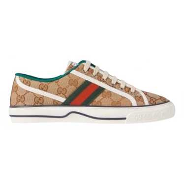 GUCCI Tennis 1977 leather trainers - image 1