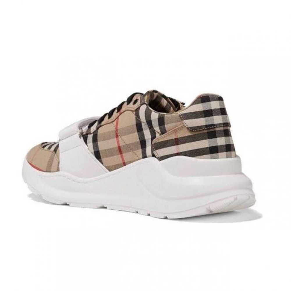 Burberry Regis leather trainers - image 2