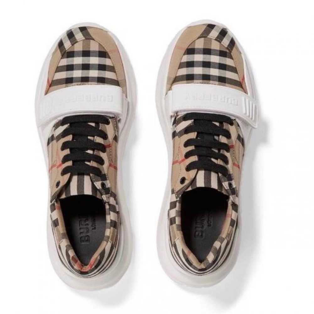 Burberry Regis leather trainers - image 5