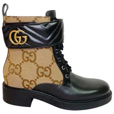 GUCCI Leather ankle boots