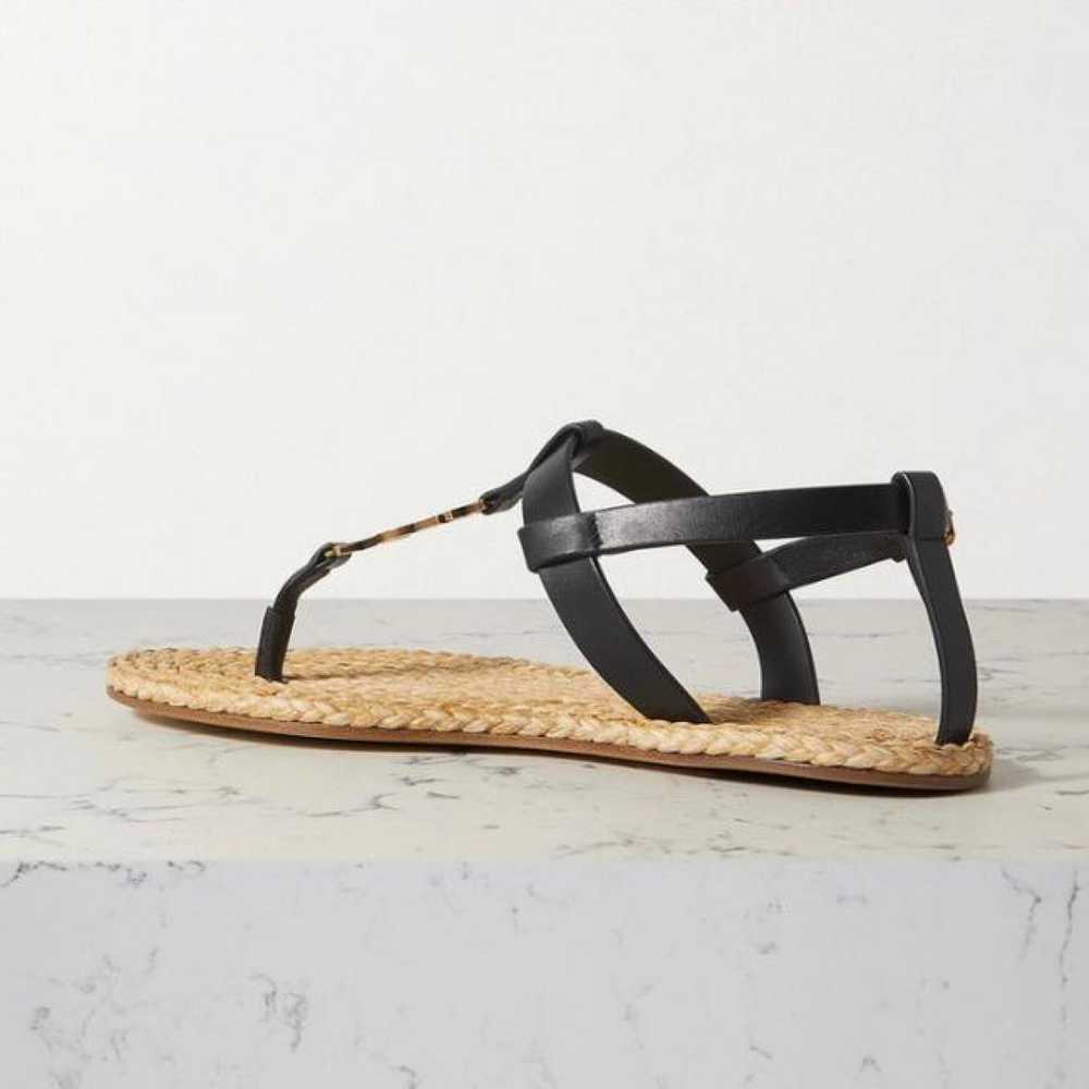 SAINT LAURENT Leather sandal - image 2