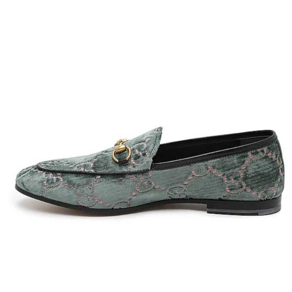 GUCCI Jordaan leather flats - image 2