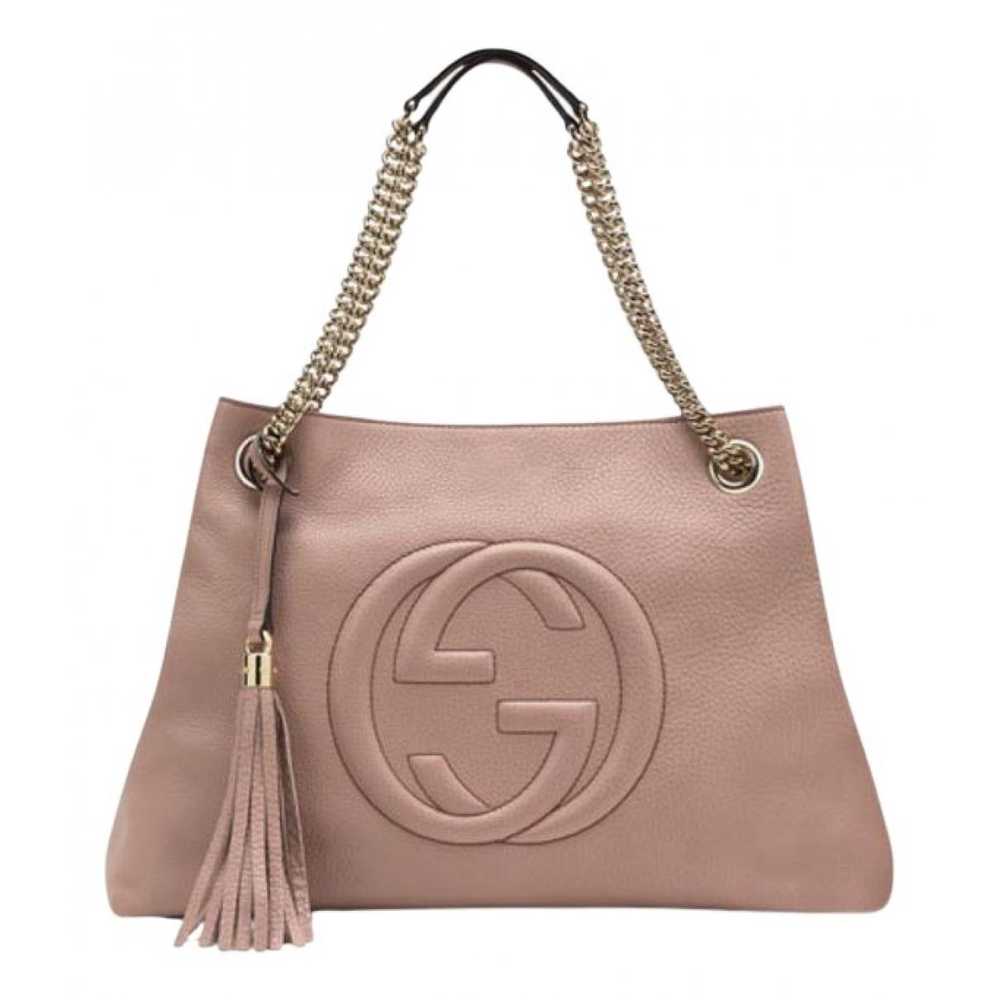 GUCCI Leather tote - image 1