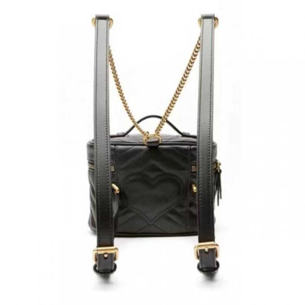 GUCCI Leather backpack - image 2