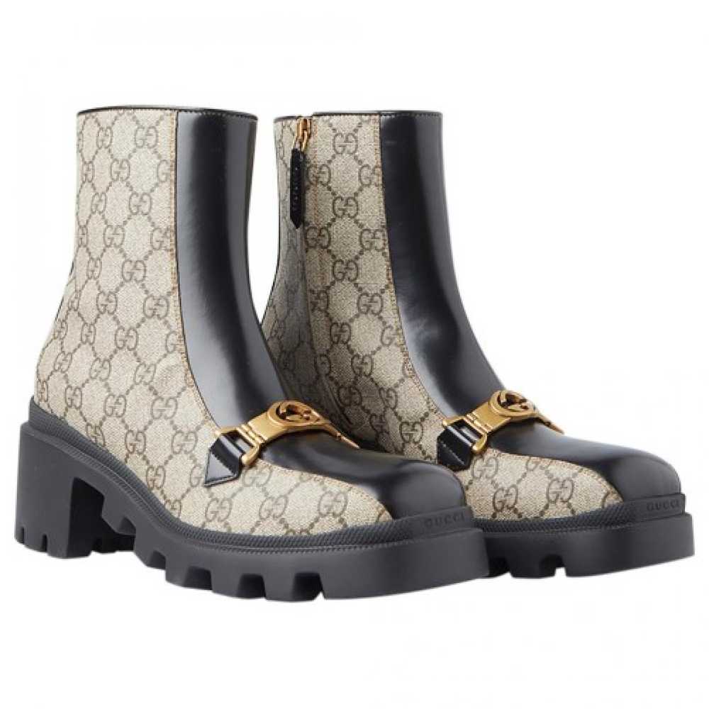 GUCCI Leather ankle boots - image 1