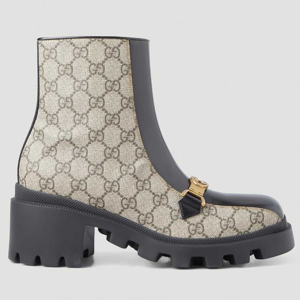 GUCCI Leather ankle boots - image 2