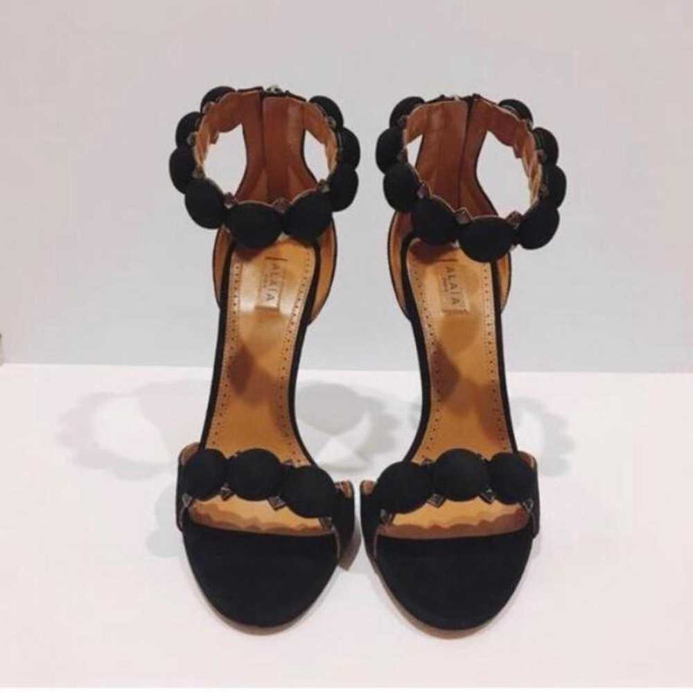 Alaïa Leather sandals - image 9