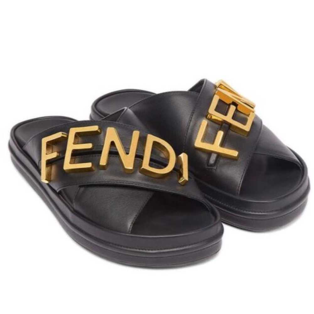 FENDI Leather sandal - image 2