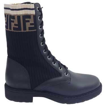 FENDI Leather ankle boots