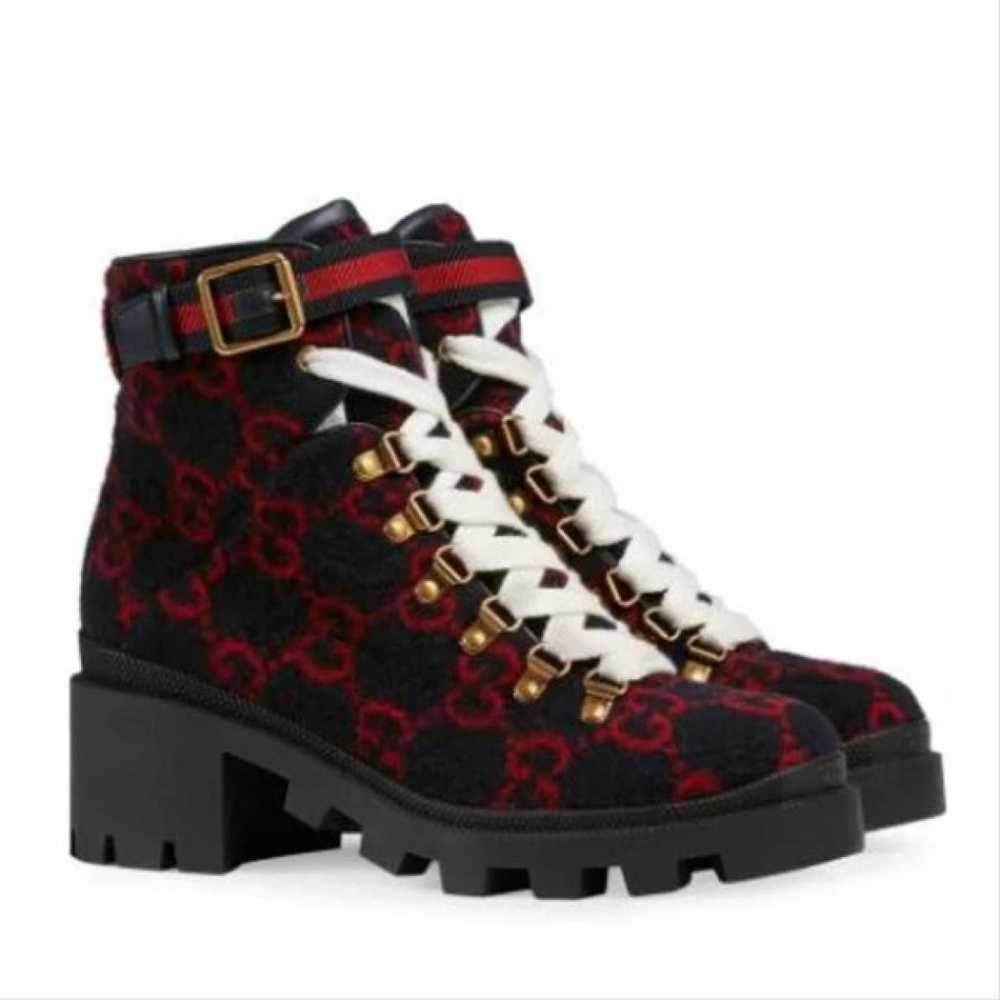 GUCCI Leather ankle boots - image 2