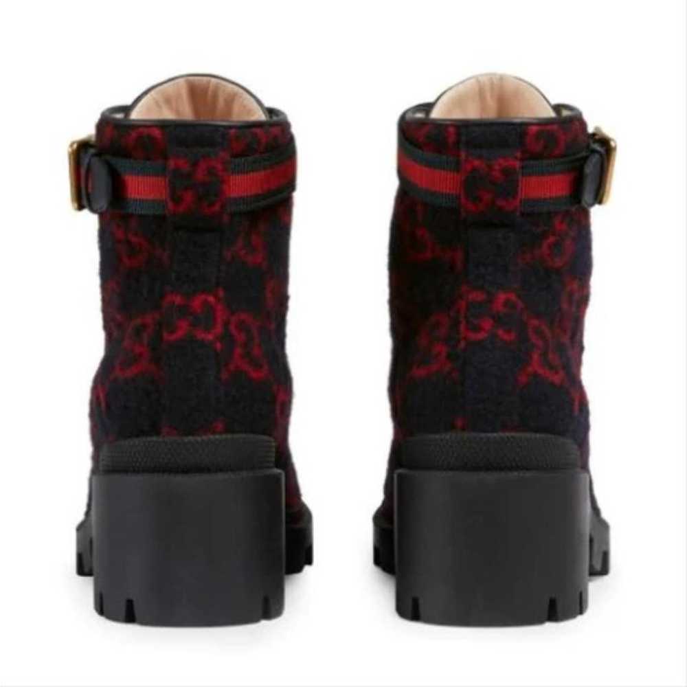 GUCCI Leather ankle boots - image 3