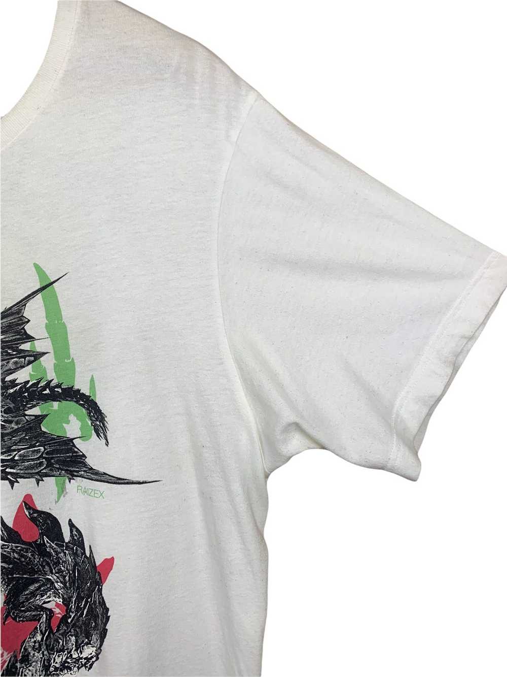 Monster hunter x uniqlo white t-shirt - image 5