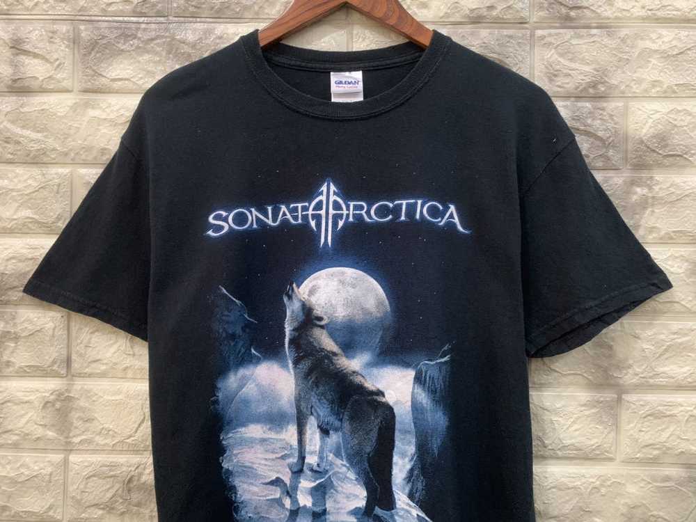Vintage Sonata Arctica Metal Band T-Shirt - image 3