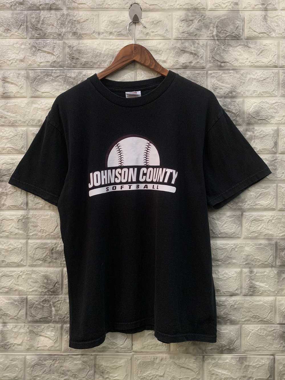 Vintage Nike Johnson Country Softball T-Shirt - image 2