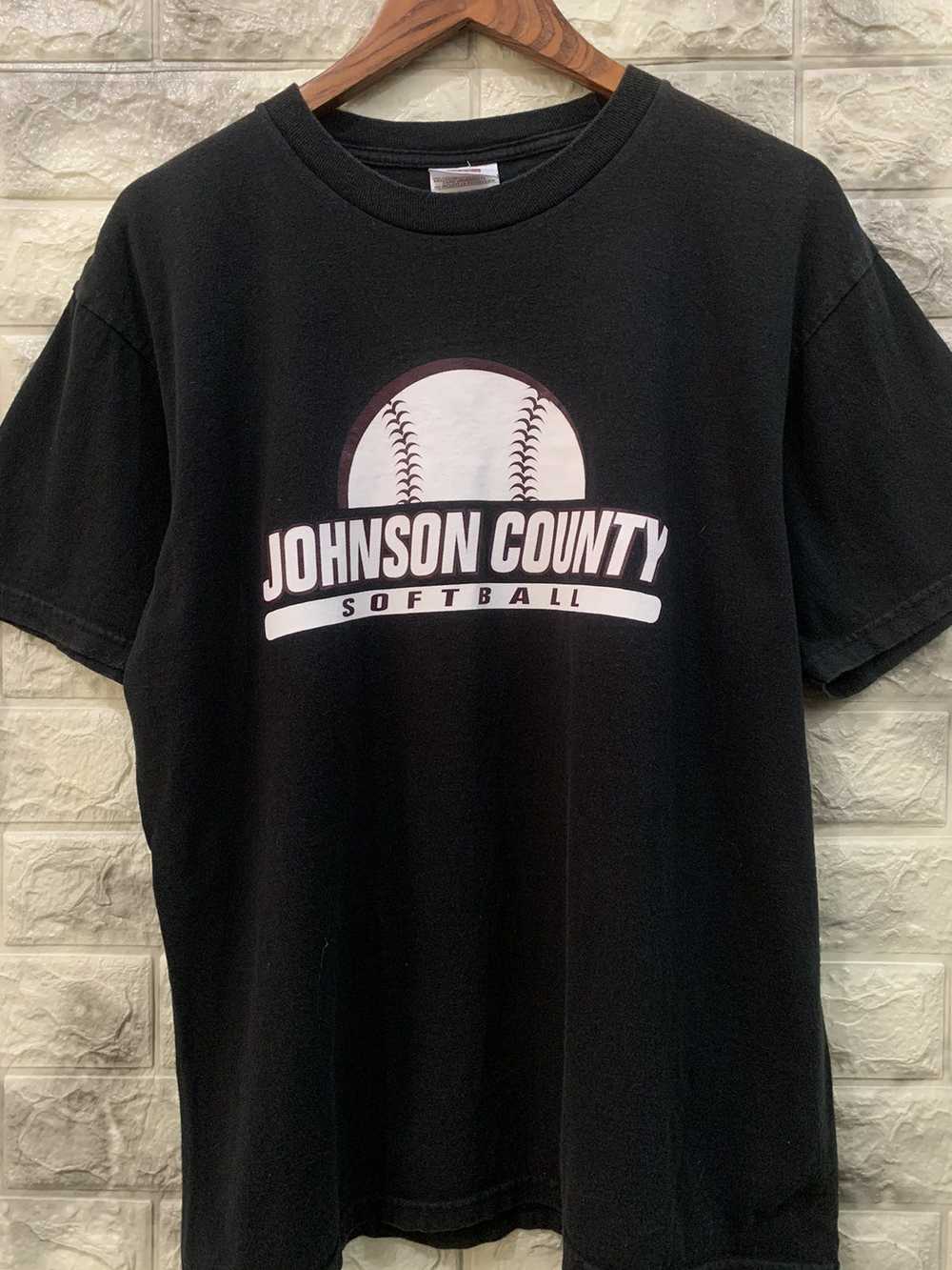 Vintage Nike Johnson Country Softball T-Shirt - image 4