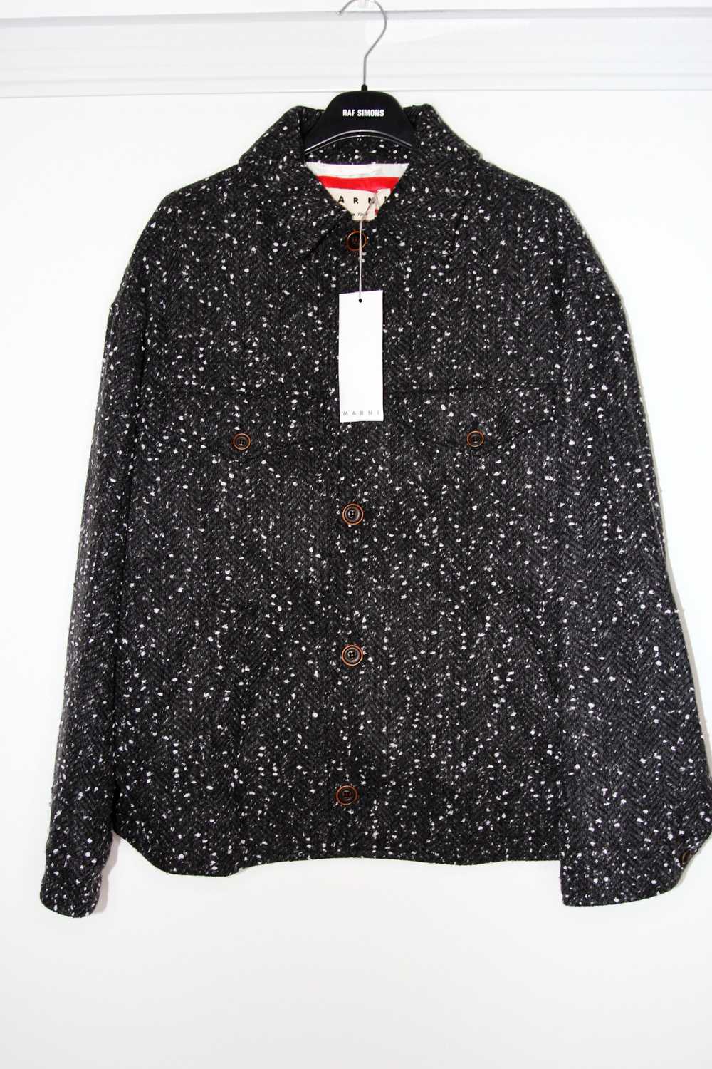 BNWT AW21 MARNI SPECKLED JACKET 46 - image 2
