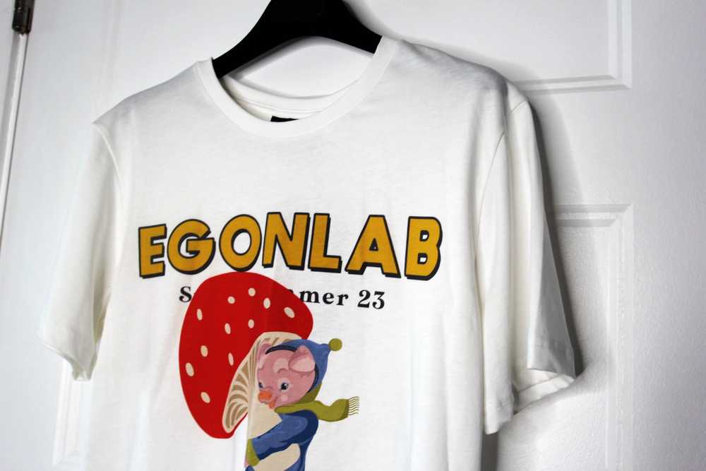 BNWT SS23 EGONLAB "WONDERLAND" PIGGY TSHIRT XS - image 4