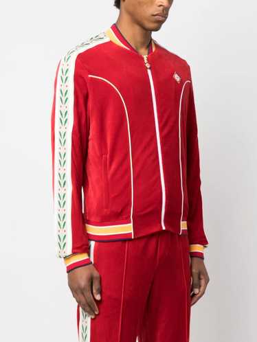 BNWT SS23 CASABLANCA VELOUR LAUREL TRACK TOP JACK… - image 1