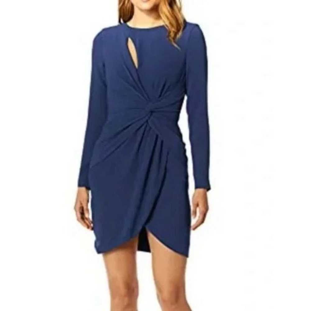 Dress the Population Coby Twisted Wrap Dress in P… - image 1