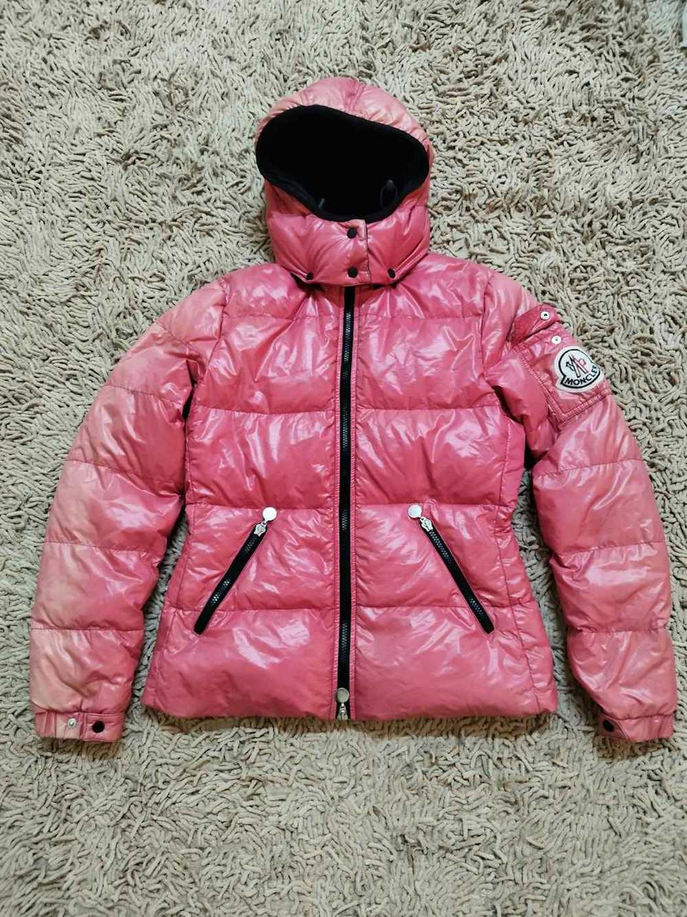 Moncler Puffer down jacket sun faded pink - image 1