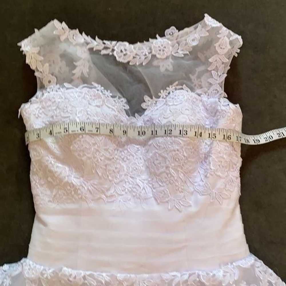 Lace Wedding Dress with Corset Back NWOT - image 7