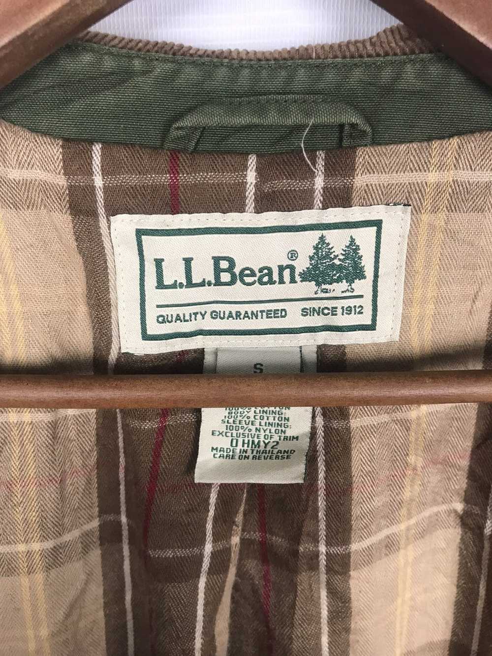 Vintage L.L Bean Buttons Jacket like Military sty… - image 10