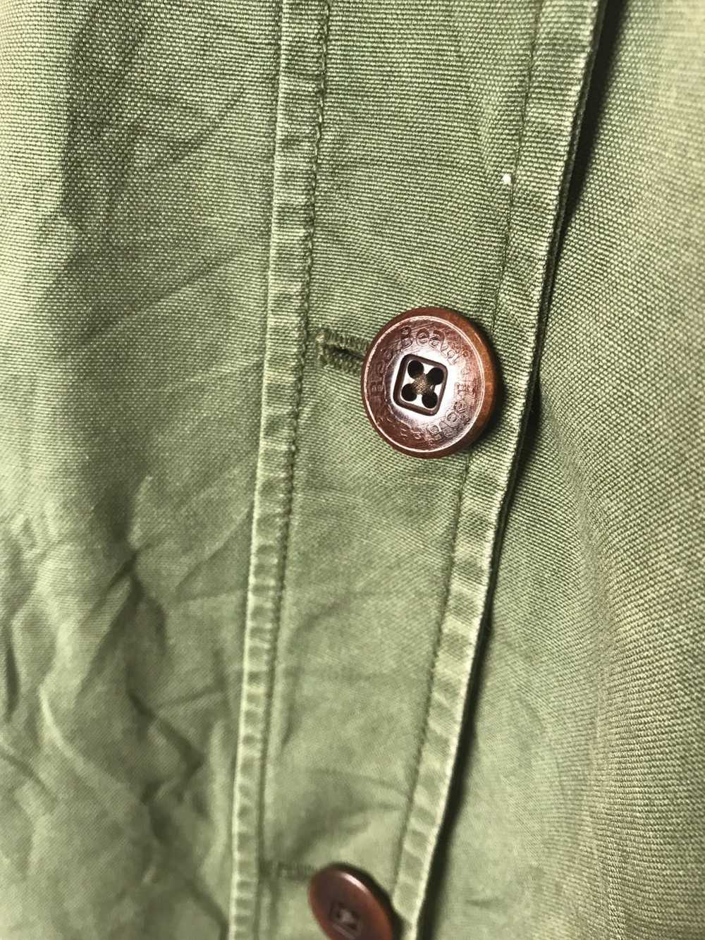 Vintage L.L Bean Buttons Jacket like Military sty… - image 4