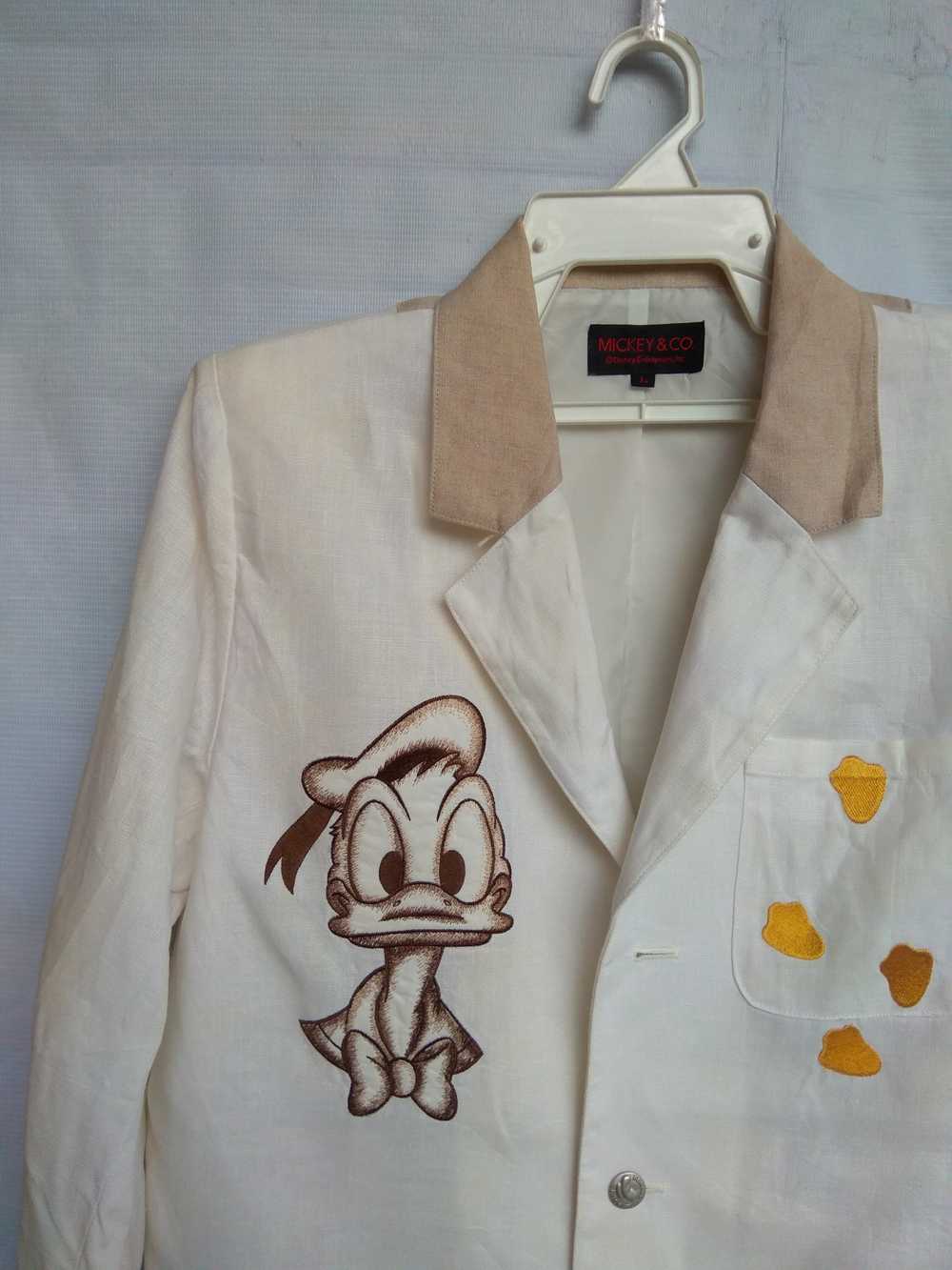 Mickey and co blazer, Donald Duck embroidery big … - image 1