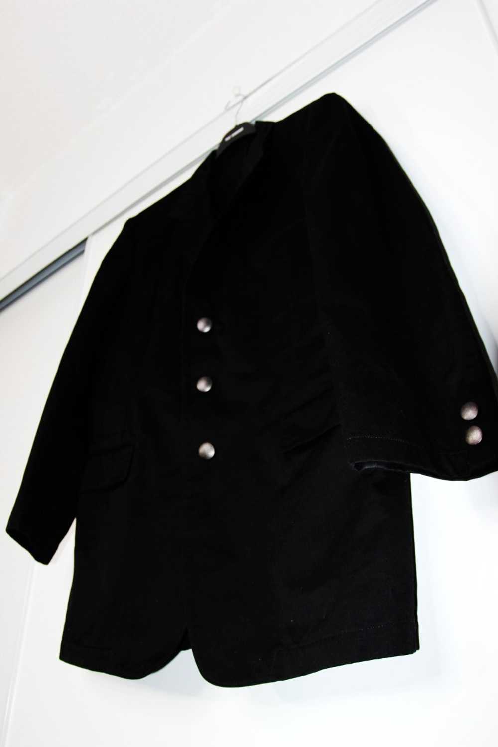 SS03 YOHJI YAMAMOTO POUR HOMME EMBROIDERED FLOWER… - image 7
