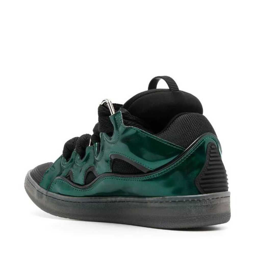 BNWT SS23 LANVIN CURB SNEAKERS GREEN 44 - image 8