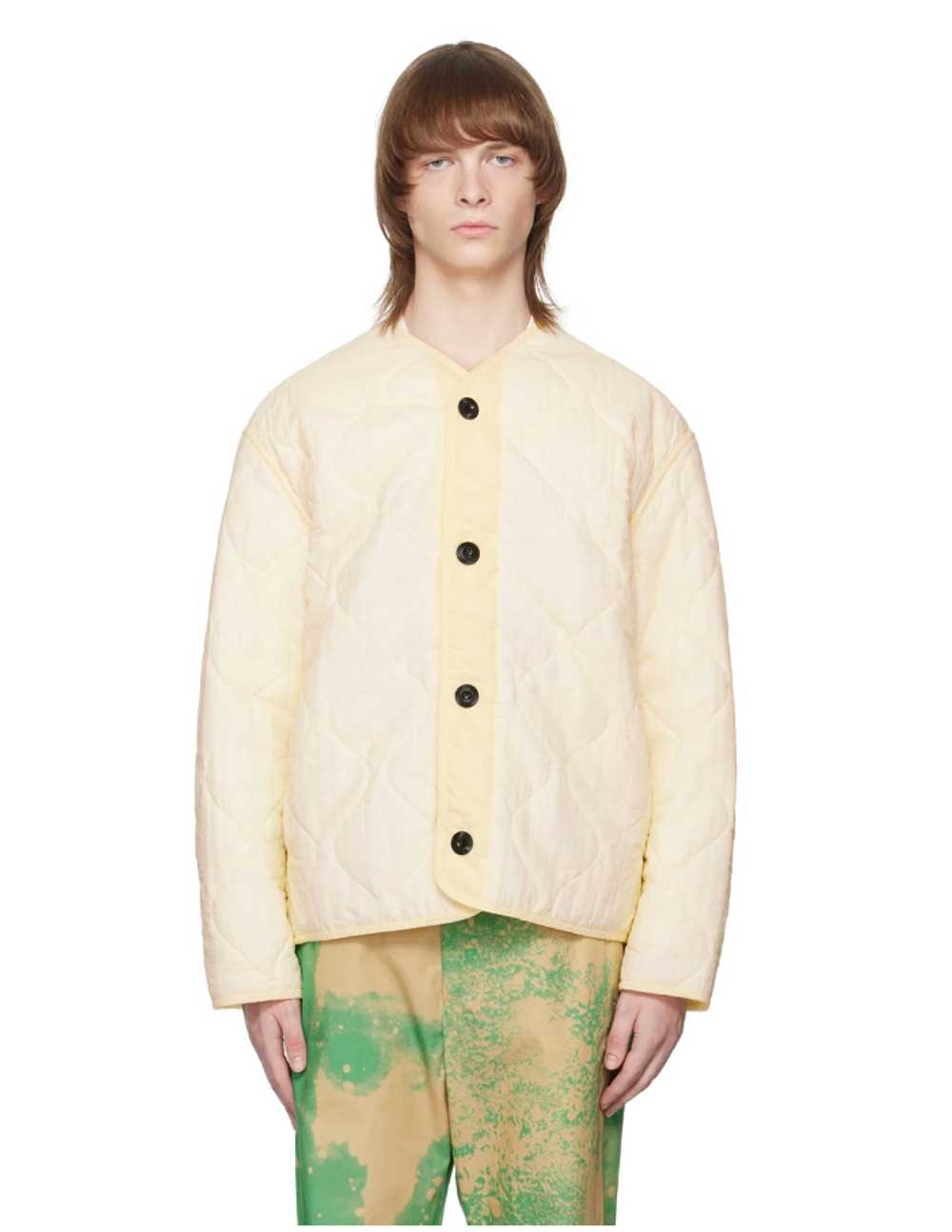 BNWT SS23 OAMC OFF-WHITE QUILTED JACKET S - image 1