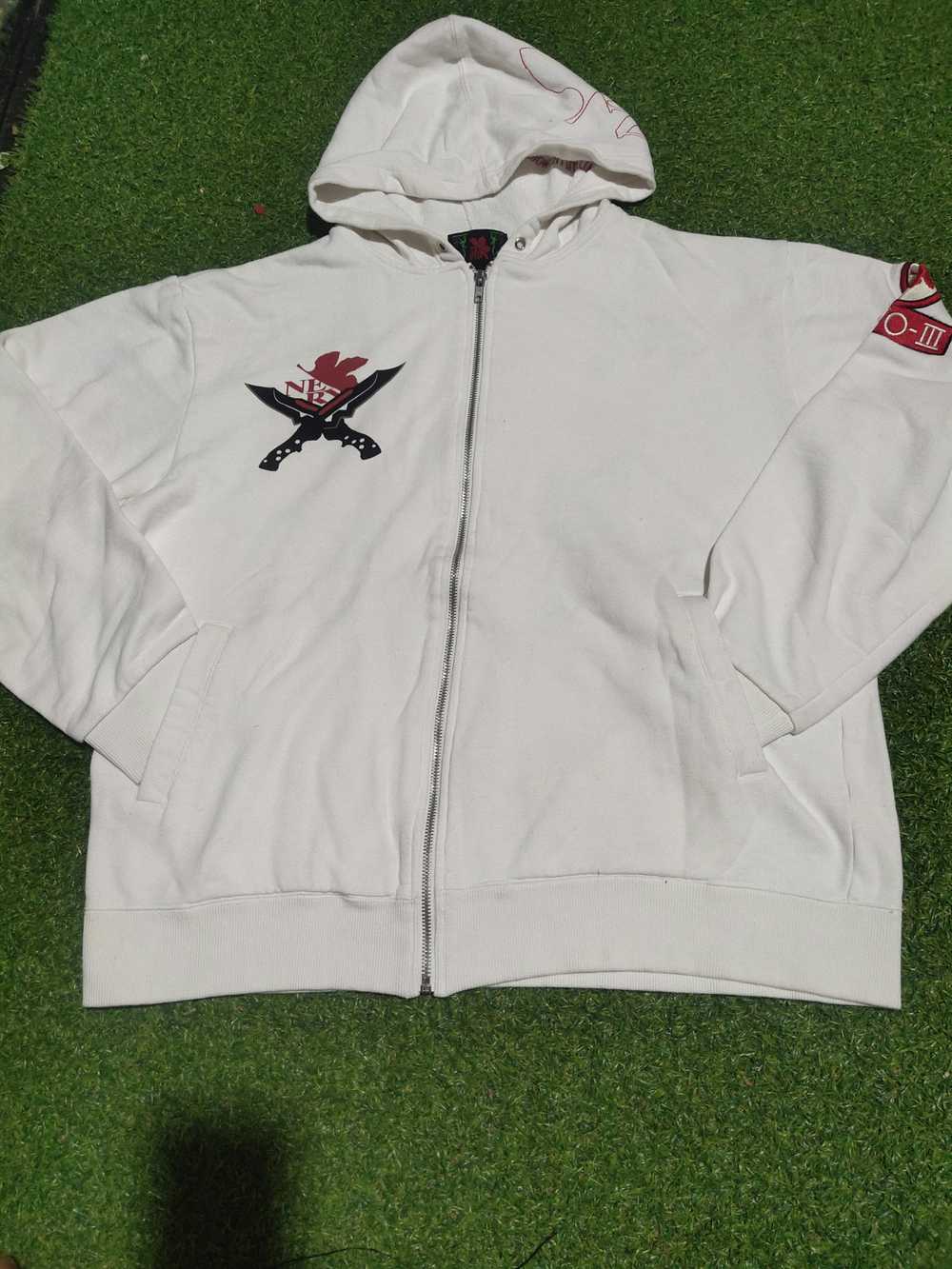 Vintage - RARE!! HOODIE NEON GENESIS EVANGELION A… - image 2