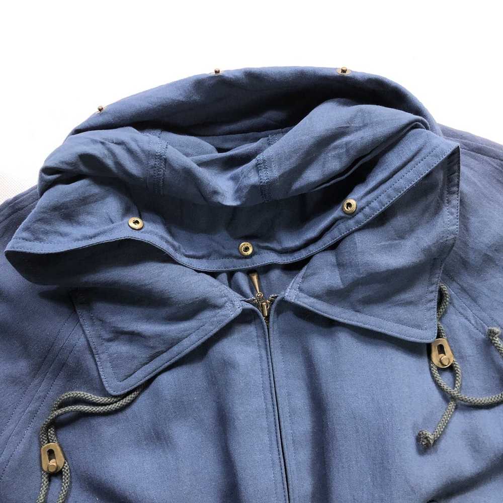 Vintage Christian Dior Monsieur Rayon Bomber Hood… - image 10