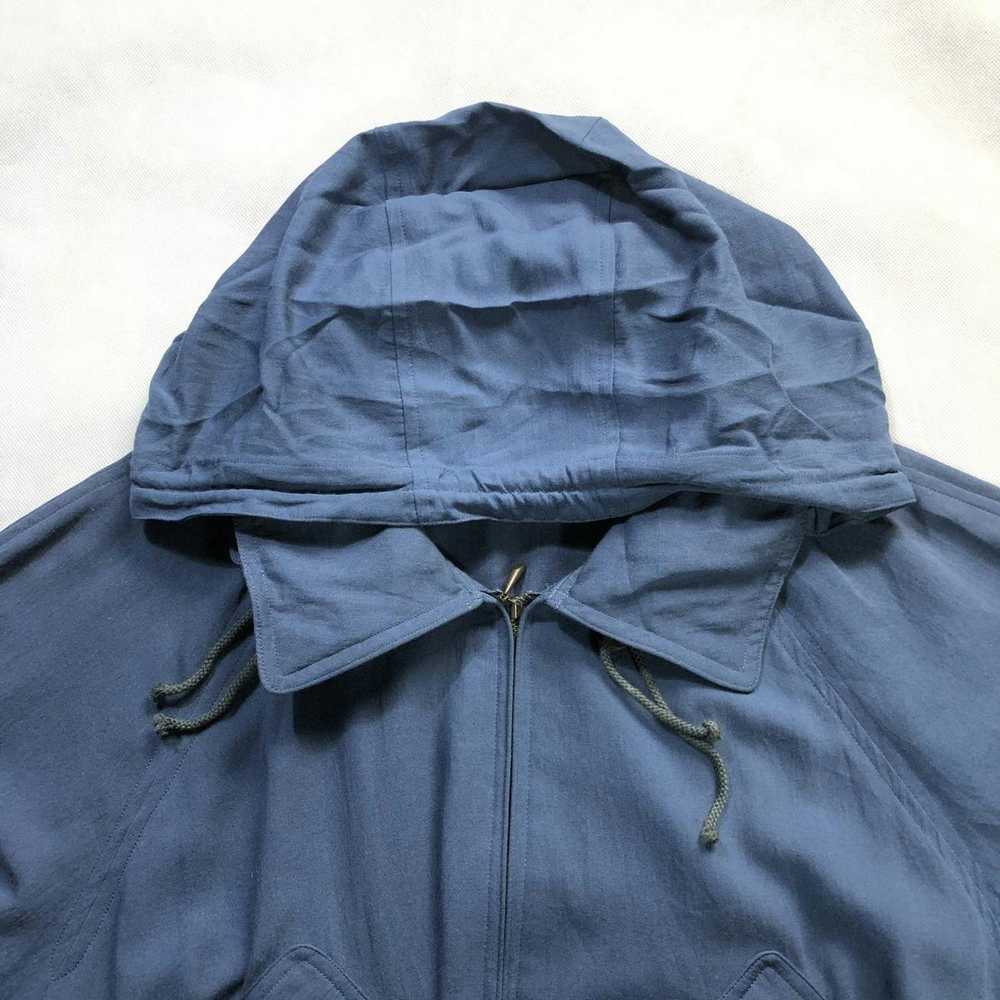 Vintage Christian Dior Monsieur Rayon Bomber Hood… - image 11