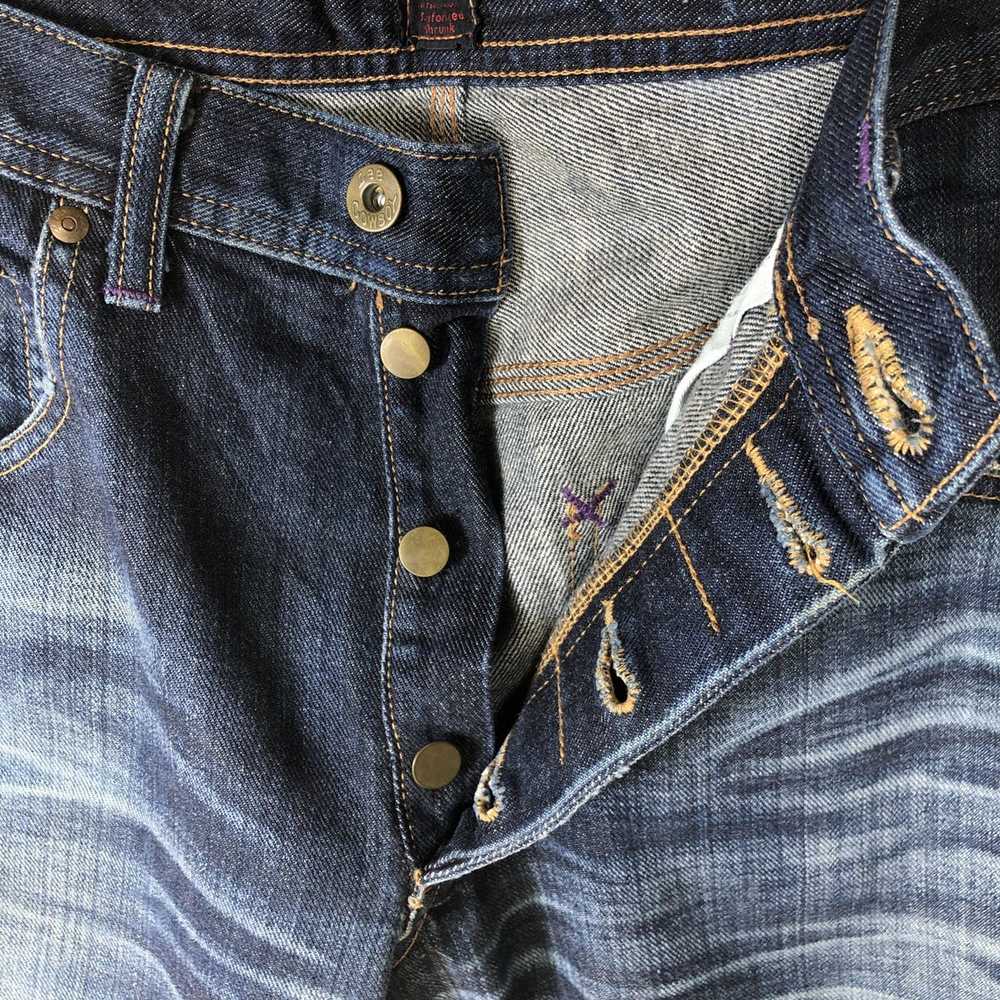 Rare! Lee x Takeo Kikuchi Distressed Jeans - image 10