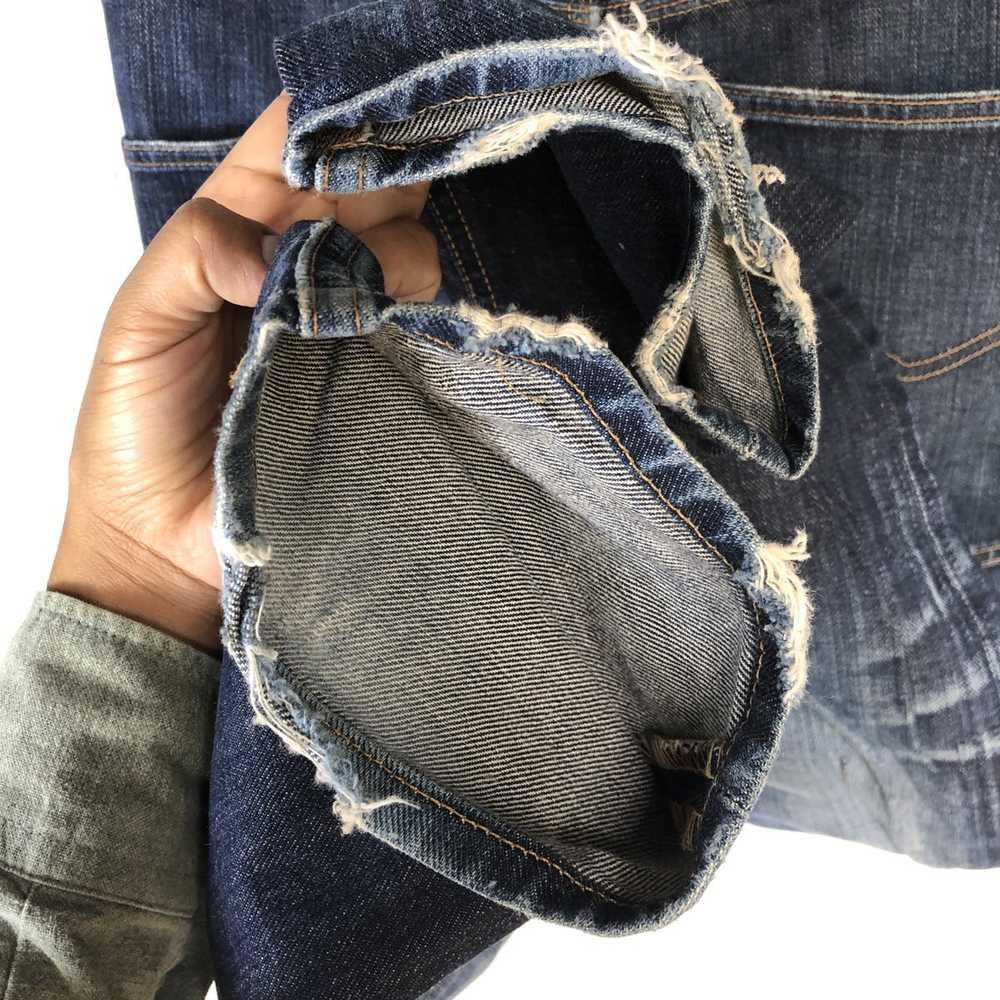 Rare! Lee x Takeo Kikuchi Distressed Jeans - image 9