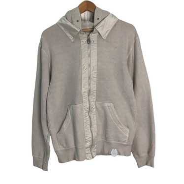 MIHARA YASUHIRO｜HOOD/ZIP-UP (I12HD501 DKGRAY) Maison Mihara Yasuhiro - Full zip hoodie grey - The Corner
