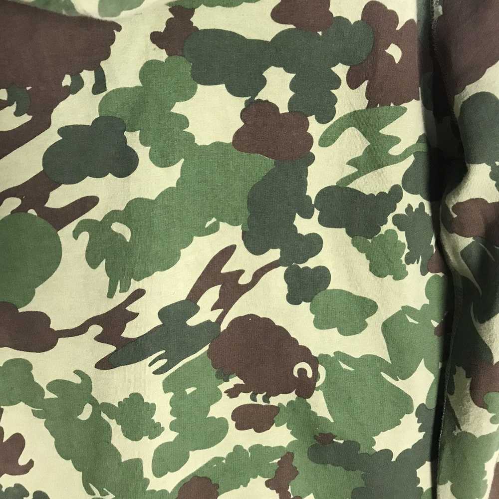 BEAMS PLUS Beamsboy sheep camouflage patern zip u… - image 3