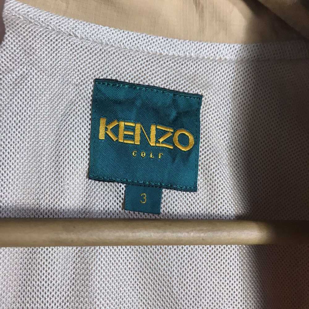 Kenzo golf nylon vest jacket medium size - image 6