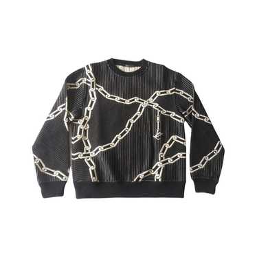 Louis Vuitton 3D effect quilted chain sweatshirt … - image 1