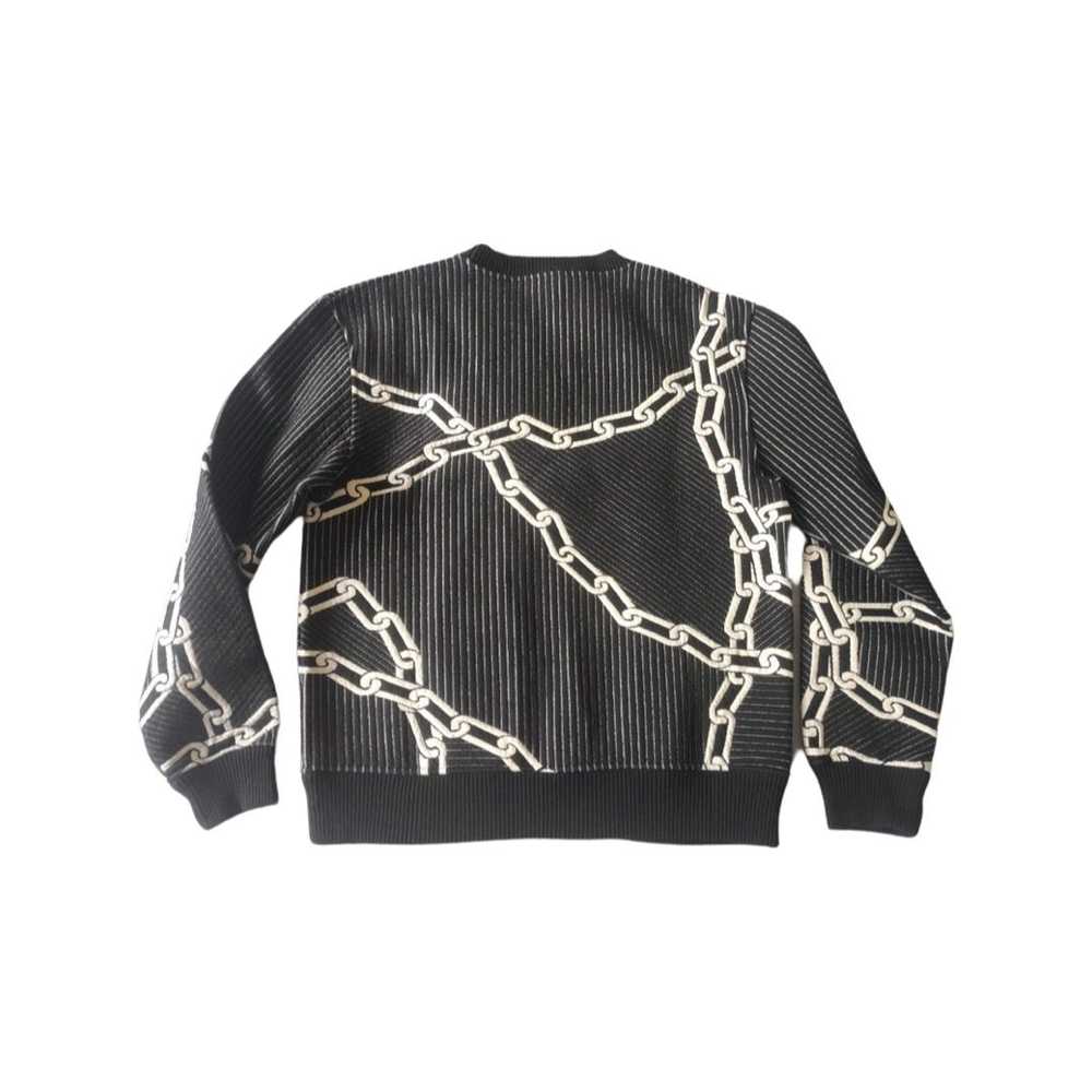 Louis Vuitton 3D effect quilted chain sweatshirt … - image 2